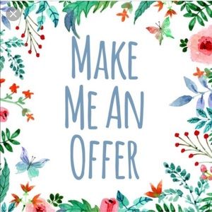 Send offers! Reasonable offers always welcome :)